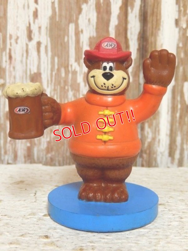 画像1: ct-141014-02 A&W / 2004 PVC "Firefighter Great Root Bear"