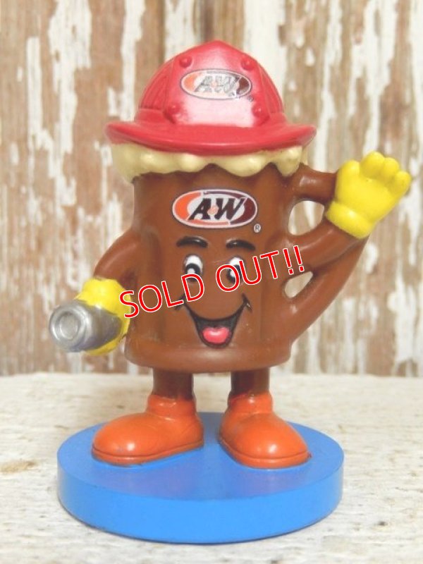 画像1: ct-141014-02 A&W / 2004 PVC "Firefighter Root Beer Mug"