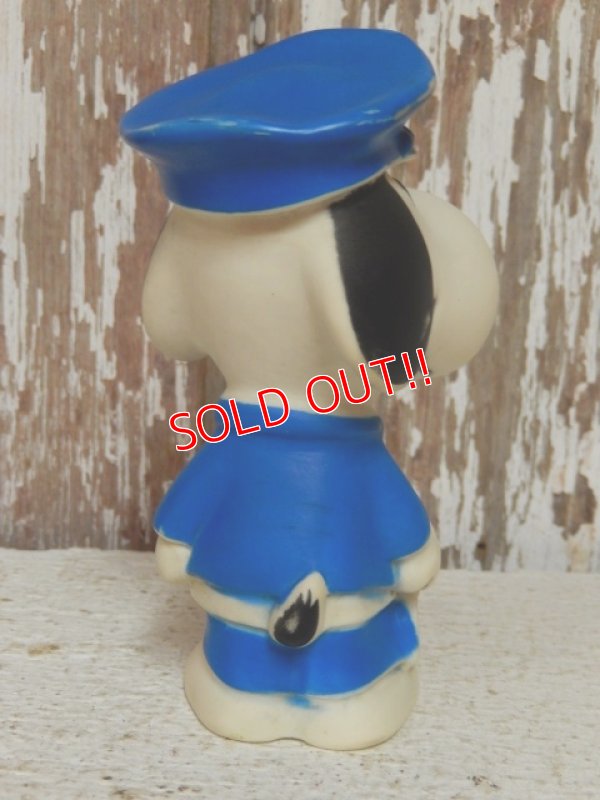 画像4: ct-141125-04 Snoopy / 70's Vinyl Squeak Toy "Police" 