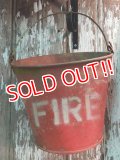 dp-141201-13 Vintage Steel Bucket (FIRE)