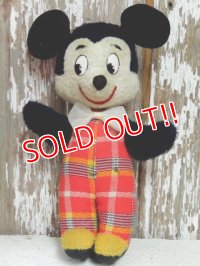 ct-141125-46 Mickey Mouse / Gund 60's Plush Doll