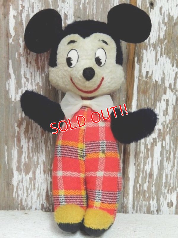 画像1: ct-141125-46 Mickey Mouse / Gund 60's Plush Doll
