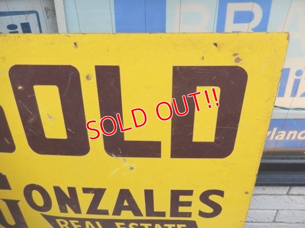 画像3: dp-141201-09 Gonzales Real Estate / Vintage Wood Sign