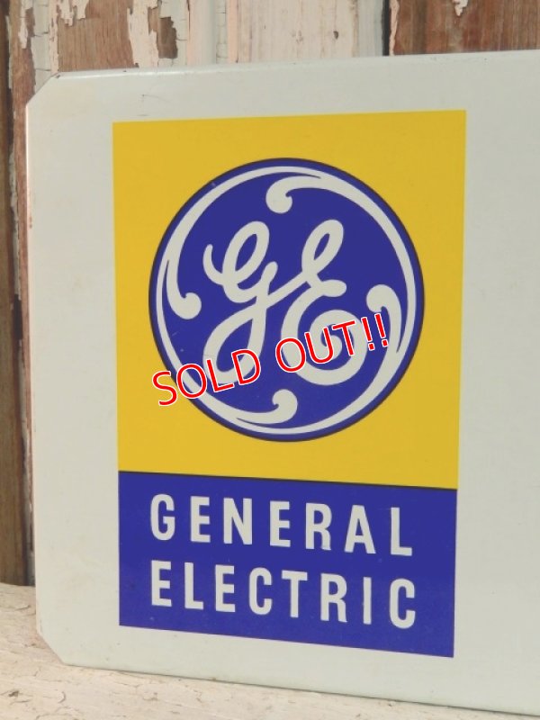 画像2: dp-141126-01 General Electric / 60's-70's LIGHT BULBS W-side metal sign