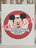 ct-141201-06 Mickey Mouse Club / 60's-70's Sticker