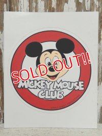 ct-141201-06 Mickey Mouse Club / 60's-70's Sticker