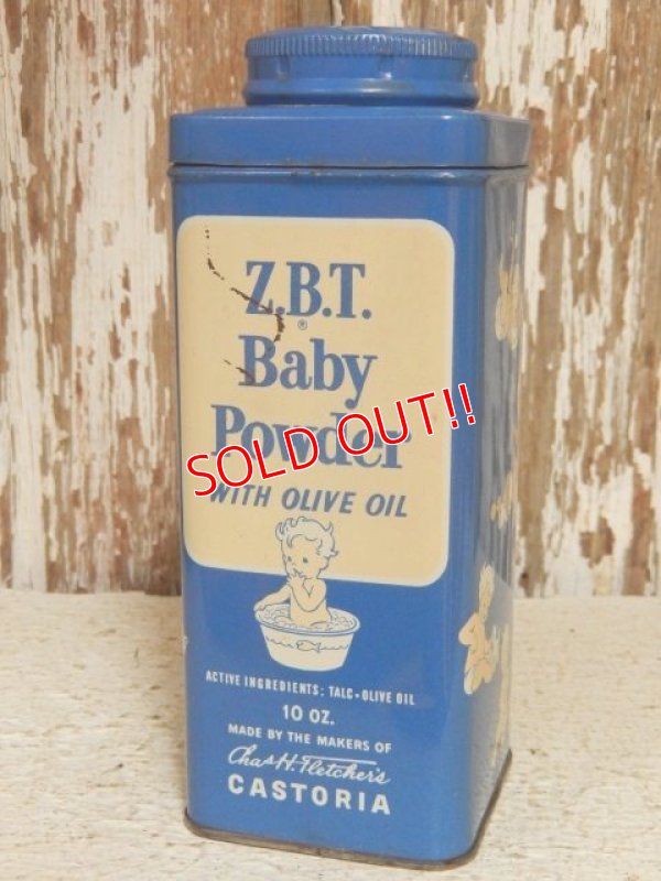 画像1: dp-141201-04 Z.B.T / Vintage Baby Powder Can