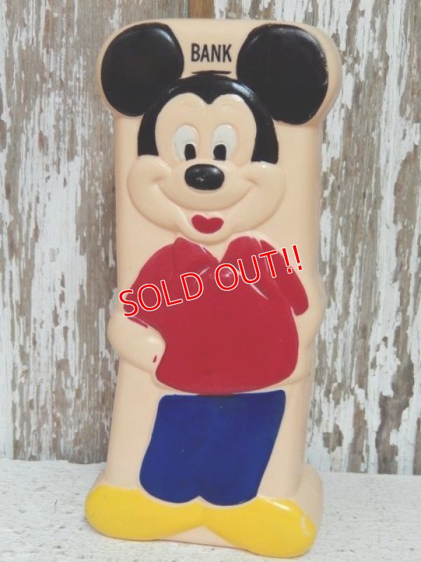 画像1: ct-141125-58 Mickey Mouse / 70's Plastic Bank