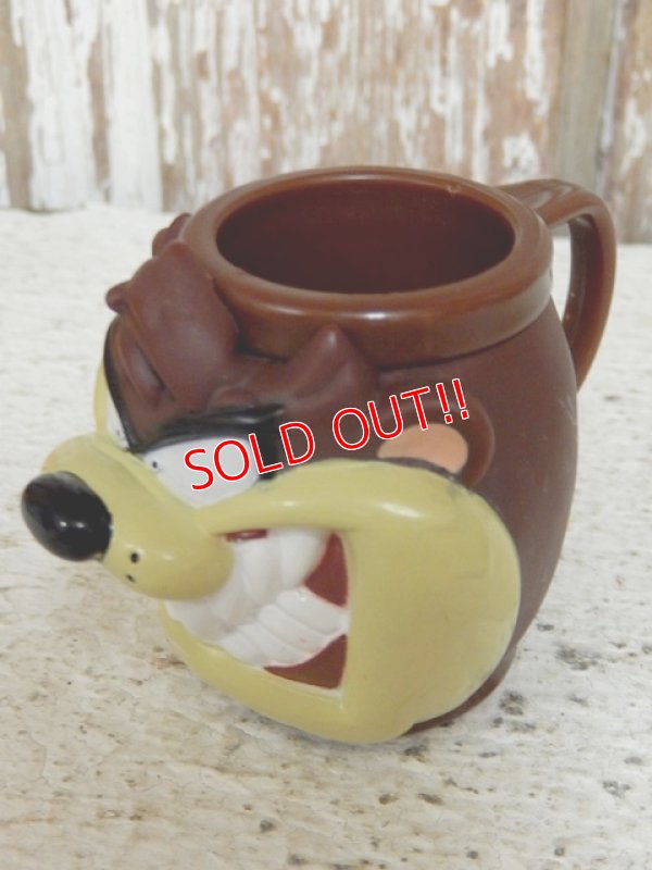 画像3: ct-140209-16 Tasmanian Devil / Six Flags 90's Mini Face Mug