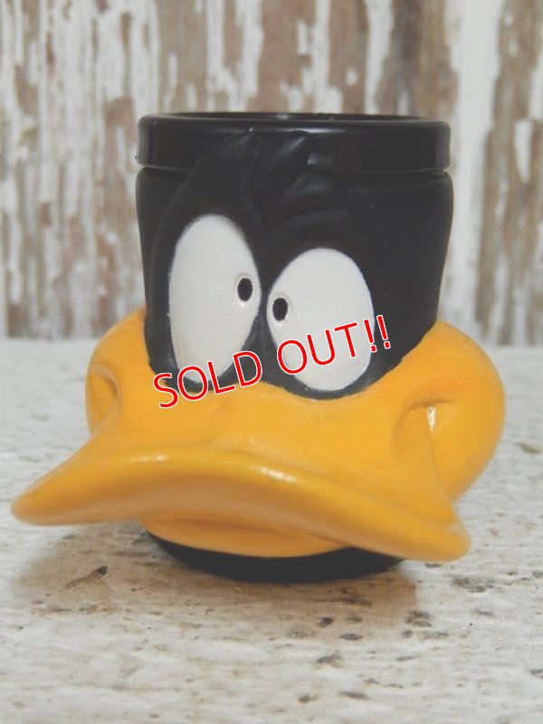 画像1: ct-140209-14 Daffy Duck / Six Flags 90's Mini Face Mug