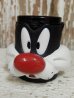 画像1: ct-140209-15 Sylvester / Six Flags 90's Mini Face Mug (1)