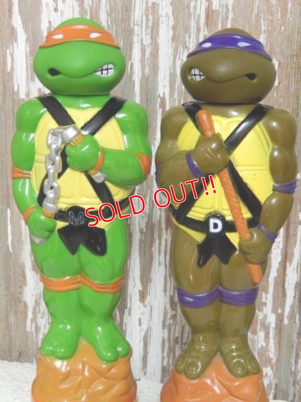 画像2: ct-140209-09 Teenage Mutant Ninja Turtles / 1990 Bubble bath bottle set