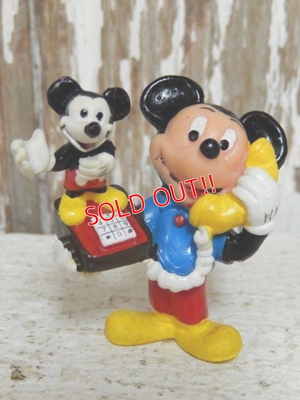 画像1: ct-141209-77 Mickey Mouse / Applause PVC "Telephone"