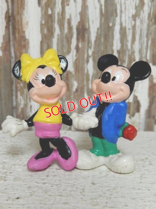 画像1: ct-141209-77 Mickey Mouse & Minnie Mouse / Applause PVC