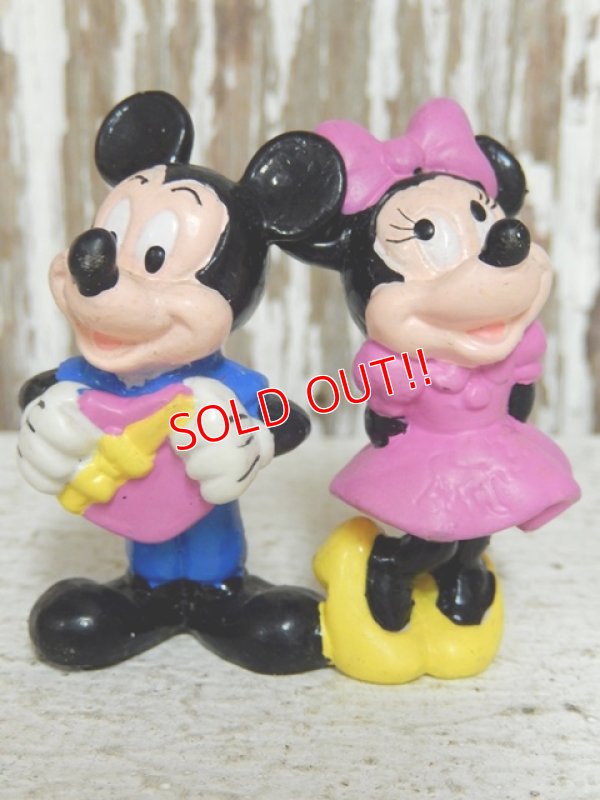 画像1: ct-141209-77 Mickey Mouse & Minnie Mouse / Applause PVC