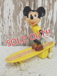 ct-141209-39 Mickey Mouse / Azrak-Hamwat Int'l 1978 Skateboard Toy