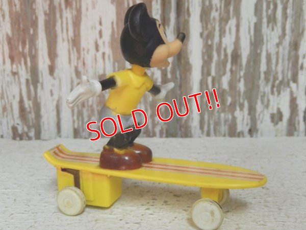 画像3: ct-141209-39 Mickey Mouse / Azrak-Hamwat Int'l 1978 Skateboard Toy