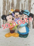 ct-141209-77 Mickey Mouse & Minnie Mouse / Applause PVC "Christmas Carol"