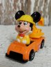 画像1: ct-141209-36 Mickey Mouse / Die-cast car "Worker" (1)