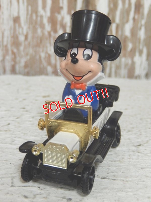 画像1: ct-141209-35 Mickey Mouse / Die-cast car "Gentleman"