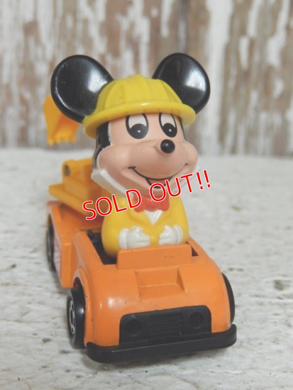 画像2: ct-141209-36 Mickey Mouse / Die-cast car "Worker"