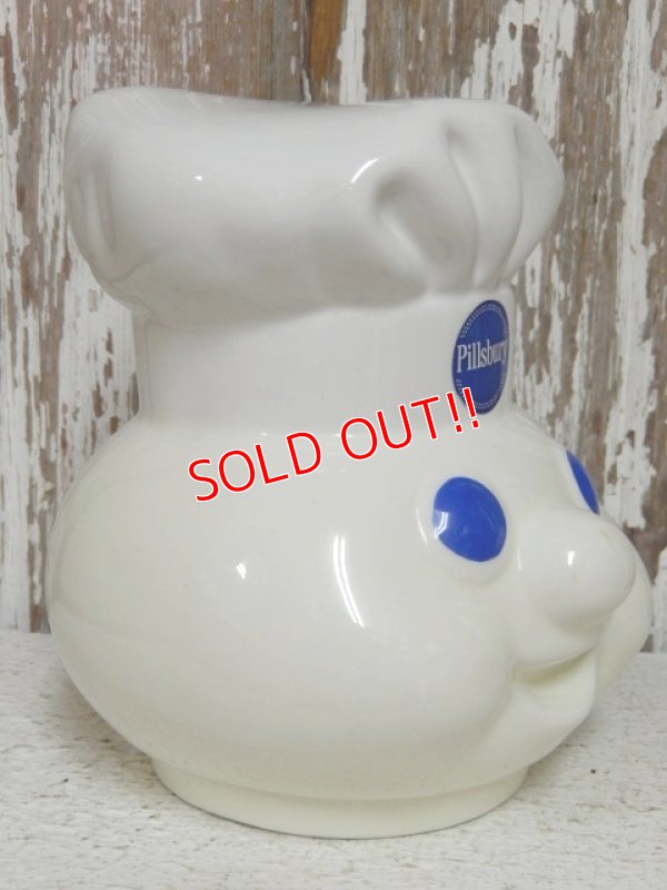 画像2: ct-141201-43 Pillsbury / Poppin Fresh 90's Talking Cookie Jar "Head"