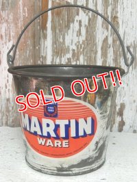 dp-141210-13 MARTIN WARE / Vintage Steel Bucket
