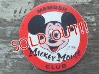 ct-141216-19 Mickey Mouse Club Member / 60's Sticker