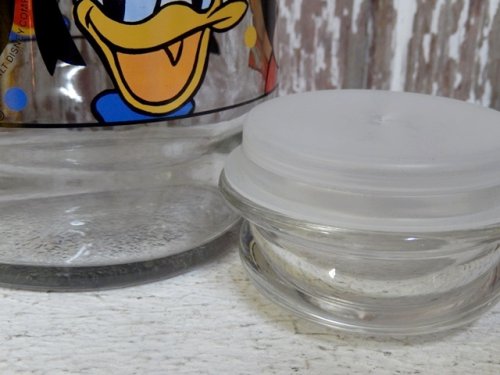 他の写真1: gs-141217-12 Mickey,Minnie & Donald / 90's Glass Jar