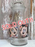 gs-141217-12 Mickey,Minnie & Donald / 90's Glass Jar