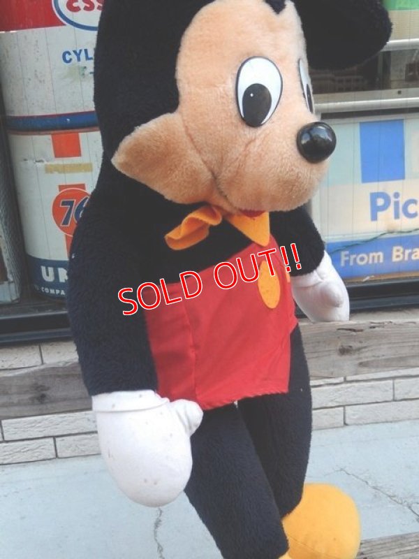 画像4: ct-141216-07 Mickey Mouse / Knickerbocker 80's Big Plush Doll