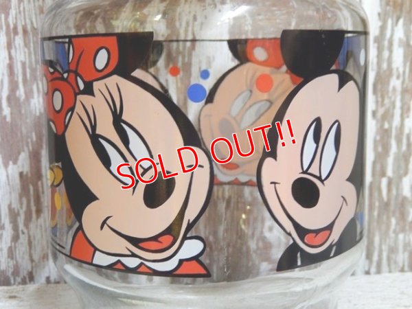 画像2: gs-141217-12 Mickey,Minnie & Donald / 90's Glass Jar