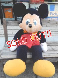 ct-141216-07 Mickey Mouse / Knickerbocker 80's Big Plush Doll