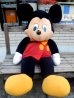 画像1: ct-141216-07 Mickey Mouse / Knickerbocker 80's Big Plush Doll (1)