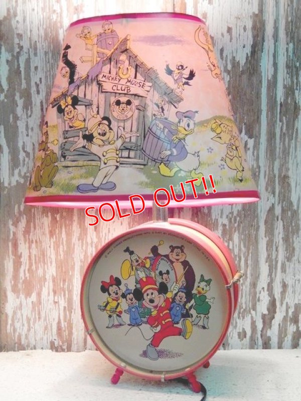 画像1: ct-141216-22 Mickey Mouse Club / 60's Lamp