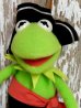 画像2: ct-141216-32 Kermit / TOY BIZ 90's Plush doll "Pirate" (2)