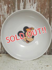 ct-141216-47 Mickey Mouse / 70's-80's Plastic Bowl