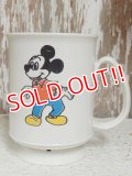 ct-141216-52 Mickey Mouse & Minnie Mouse / 70's Plastic Mug