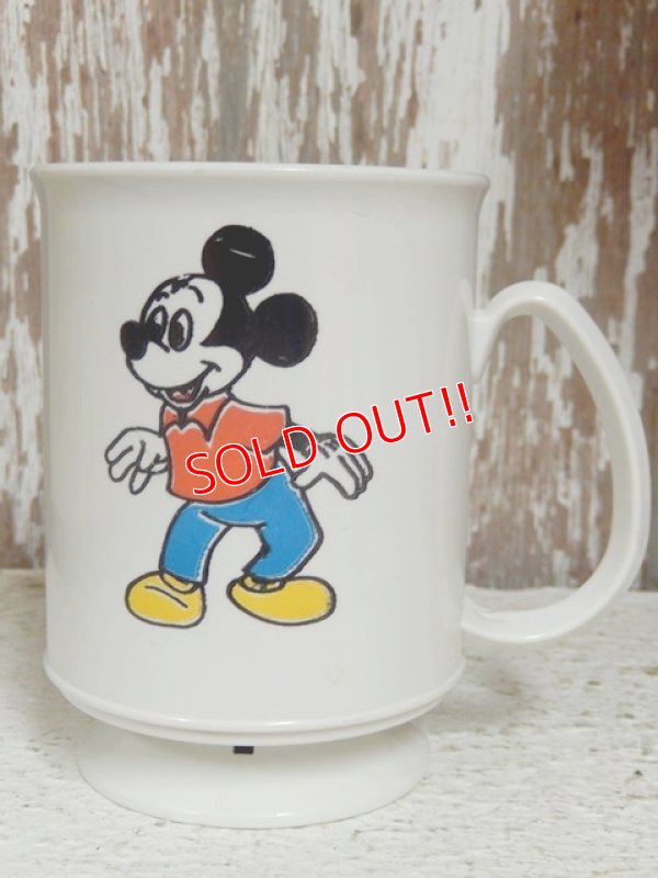 画像1: ct-141216-52 Mickey Mouse & Minnie Mouse / 70's Plastic Mug