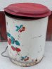 画像3: dp-150101-11 Vintage Tin Trash Box (3)