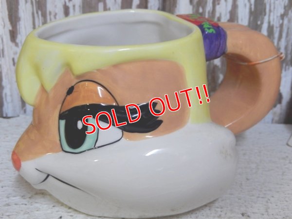 画像2: ct-150101-47 Lola Bunny / Applause 1996 Ceramic Face Mug