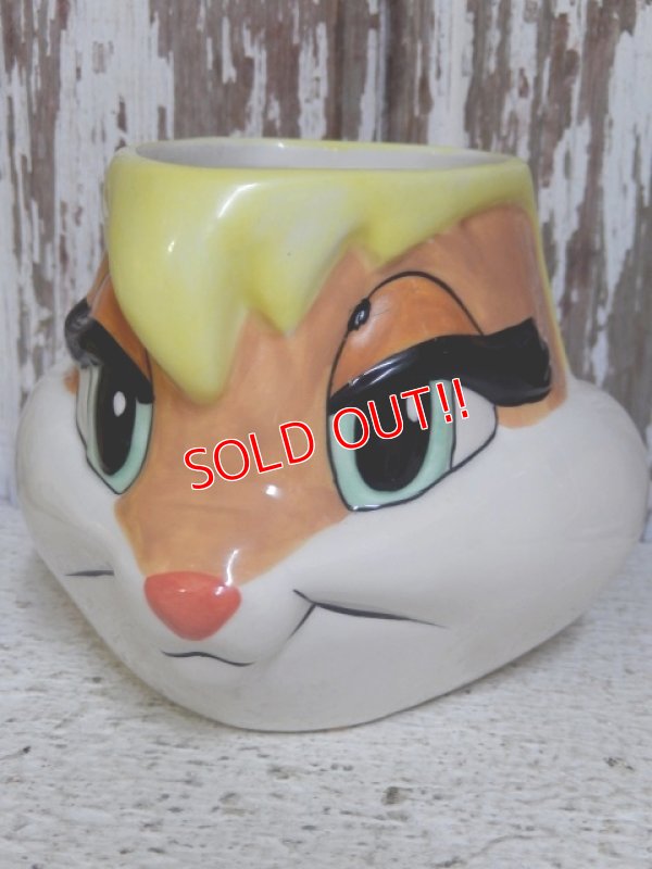 画像1: ct-150101-47 Lola Bunny / Applause 1996 Ceramic Face Mug