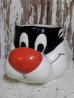 画像1: ct-150101-42 Sylvester / Applause 1989 Ceramic Face Mug (1)