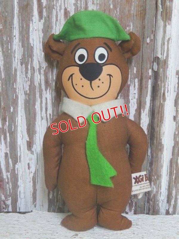 画像1: ct-150101-72 Yogi Bear / knickerbocker 1972 Cloth Doll