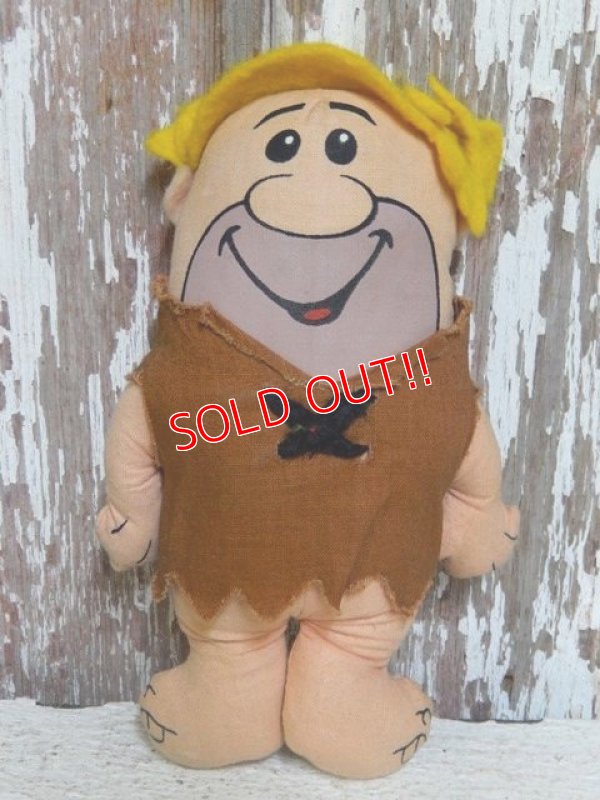 画像1: ct-150101-69 Barney Rubble / knickerbocker 1972 Cloth Doll