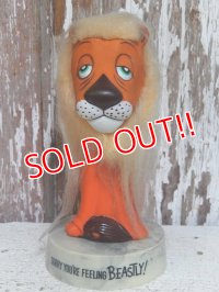 ct-150101-17 Goofy Grams / R.DAKIN 70's Lion "Sorry You're Feeling Beastly!" 