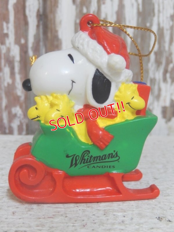 画像2: ct-141216-53 Snoopy / Whitman's 90's PVC Ornament (I)