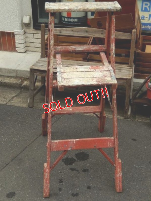 画像5: dp-150115-13 Vintage Wood Ladder