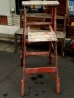 画像5: dp-150115-13 Vintage Wood Ladder (5)