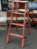 画像1: dp-150115-13 Vintage Wood Ladder (1)